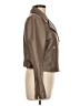 J.Crew Collection 100% Leather Brown Leather Jacket Size 10 - photo 4