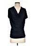 Lida Baday Black Short Sleeve Top Size S - photo 1