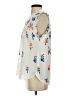 Ann Taylor Factory 100% Polyester Floral Ivory Sleeveless Blouse Size S - photo 5