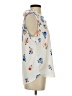 Ann Taylor Factory 100% Polyester Floral Ivory Sleeveless Blouse Size S - photo 4