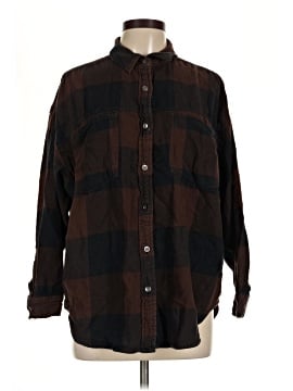Aerie Long Sleeve Button-Down Shirt (view 1)