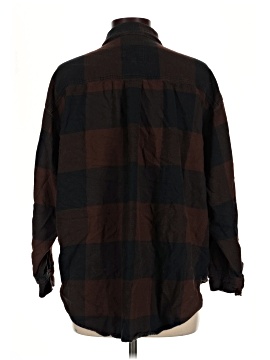 Aerie Long Sleeve Button-Down Shirt (view 2)