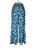 Three Islands Print Blue Casual Pants One size - photo 1