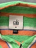 CAbi Stripes Green Short Sleeve Blouse Size M - photo 7