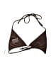 AEXAE 100% Recycled Polyester Brown Swimsuit Top Size L - photo 2
