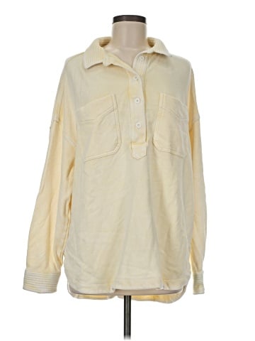 Aerie Long Sleeve Button-Down Shirt (view 1)