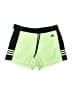 Adidas 100% Polyester Color Block Green Athletic Shorts Size S - photo 1