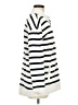 T by Talbots 100% Cotton Stripes White Track Jacket Size M - photo 4