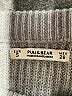 Pull&Bear Gray Long Sleeve Top Size S - photo 7