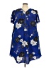 City Chic Blue Casual Dress Size 22 Plus (XL) - photo 1