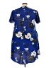 City Chic Blue Casual Dress Size 22 Plus (XL) - photo 2