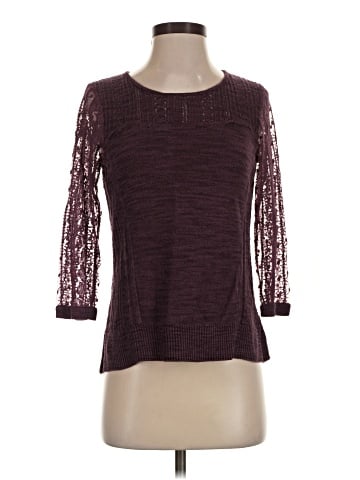 Knitted & Knotted 3/4 Sleeve Top (view 1)