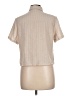 Shein 100% Polyester Tan Short Sleeve Blouse Size L - photo 2