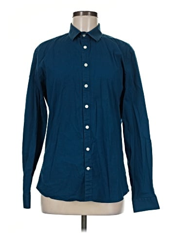 Frank & Oak Long Sleeve Button-Down Shirt (view 1)