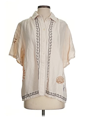 Rip Curl Short Sleeve Blouse (view 1)