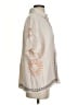 Rip Curl Ivory Short Sleeve Blouse Size S - photo 4