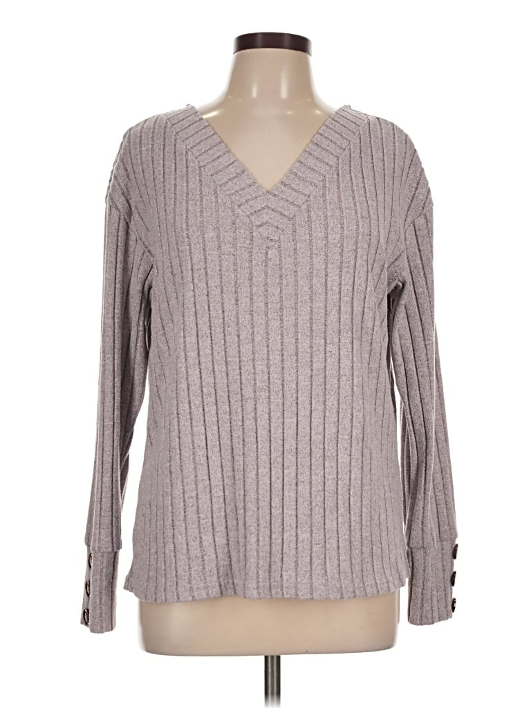 Pre-owned Dokotoo Pullover Sweater In Gray