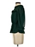 Monteau 100% Polyester Green 3/4 Sleeve Blouse Size S - photo 5