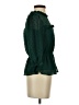 Monteau 100% Polyester Green 3/4 Sleeve Blouse Size S - photo 4