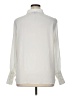 Halogen 100% Polyester Solid Ivory Long Sleeve Blouse Size XL - photo 2