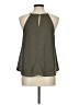 Charming Charlie 100% Polyester Green Sleeveless Blouse Size M - photo 2