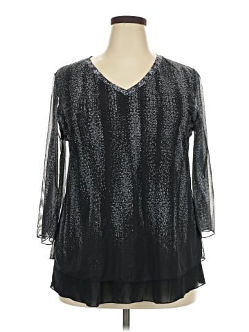 Timeson 3/4 Sleeve Blouse (view 1)