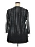 Timeson Black 3/4 Sleeve Blouse Size XXL - photo 2