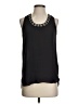 Rebecca Taylor Black Sleeveless Blouse Size 2 - photo 1