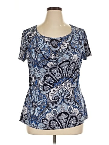 DressBarn Short Sleeve Blouse (view 1)