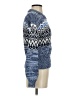 Ann Taylor LOFT Chevron-herringbone Blue Pullover Sweater Size XS - photo 4
