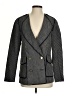 3.1 Phillip Lim Chevron-herringbone Gray Blazer Size 4 - photo 1
