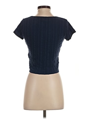 Madewell Pointelle Scoopneck Crop Tee (view 2)