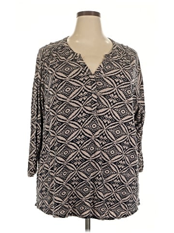 Lucky Brand 3/4 Sleeve Blouse (view 1)