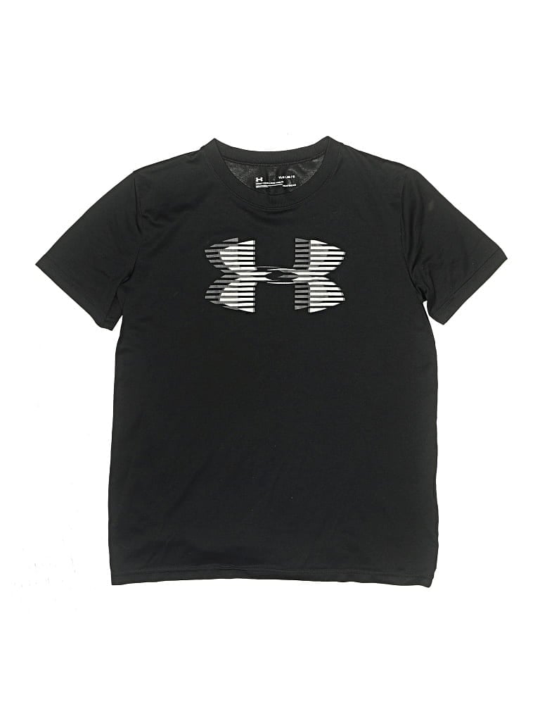Pre-owned Under Armour Kids' Active T-shirt In Black