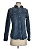 J.Crew 100% Cotton Blue Long Sleeve Button-Down Shirt Size 4 - photo 1