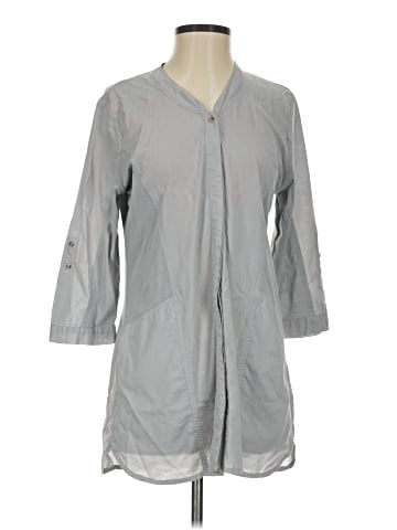 XCVI 3/4 Sleeve Button-Down Shirt (view 1)