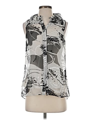 Rachel Zoe Sleeveless Silk Top (view 1)
