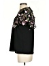 Crosby 100% Polyester Black Short Sleeve Blouse Size S - photo 5