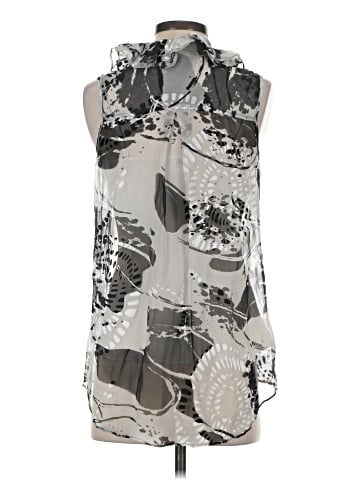 Rachel Zoe Sleeveless Silk Top (view 2)