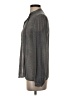 MICHAEL Michael Kors 100% Polyester Metallic Gray Long Sleeve Blouse Size XS - photo 5