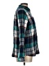 Natural Reflections Plaid Teal Long Sleeve Button-Down Shirt Size L - photo 4