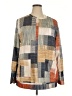 Assorted Brands Color Block Tan Long Sleeve Blouse Size XXL - photo 1