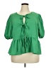 Shein Curve 100% Polyester Green 3/4 Sleeve Blouse Size 4X - photo 1
