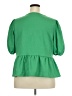 Shein Curve 100% Polyester Green 3/4 Sleeve Blouse Size 4X - photo 2