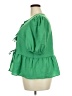 Shein Curve 100% Polyester Green 3/4 Sleeve Blouse Size 4X - photo 5