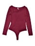 REORIA Burgundy Bodysuit Size M - photo 1