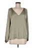 Sincerely Jules 100% Polyester Green Long Sleeve Blouse Size M - photo 1