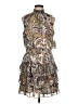 MSK Paisley Gray Cocktail Dress Size L - photo 1