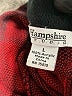 Hampshire Studio 100% Acrylic Plaid Red Cardigan Size L - photo 8