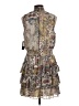 MSK Paisley Gray Cocktail Dress Size L - photo 2
